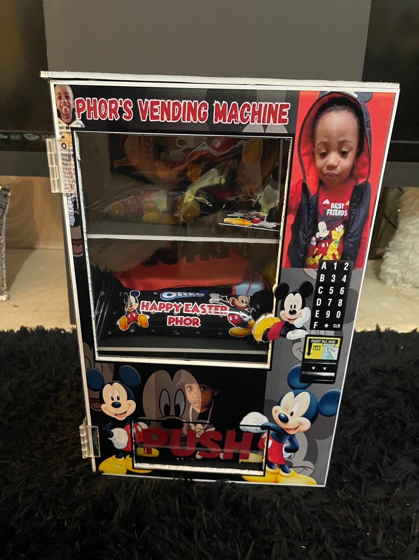 Customizable Handmade Vending Machine-Themed Gift Box for Any Occasion