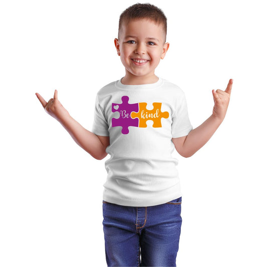 Autism Awareness Shirts-Be Kind Puzzle- Autism Apparel