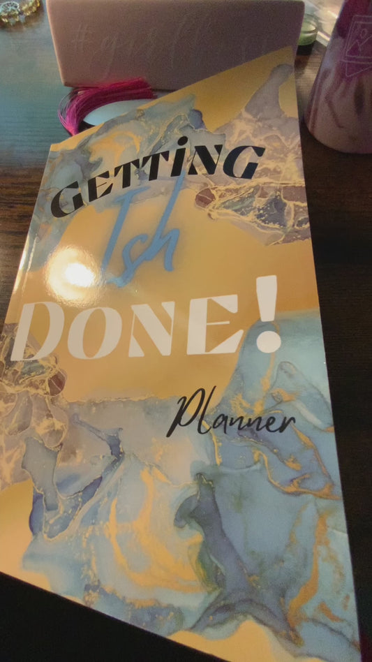 ultimate undated yearly planner with weekly planner, including monthly budgeting and self care planning 