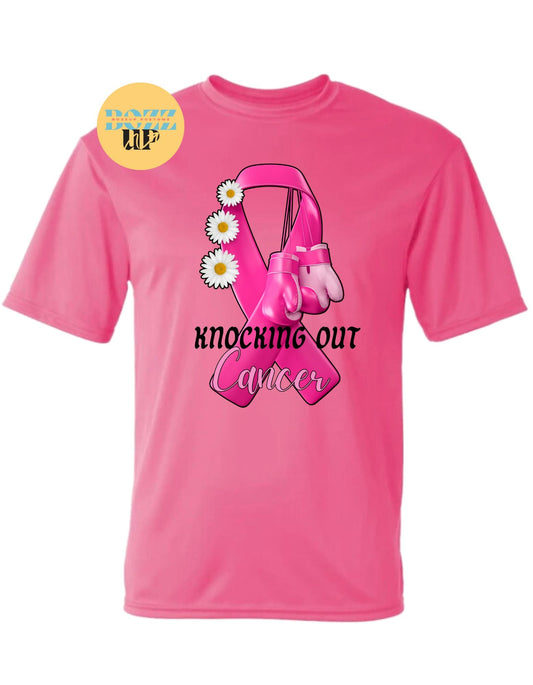 Breast Cancer Awareness Shirts-Knocking out - BozzUp Kustomz