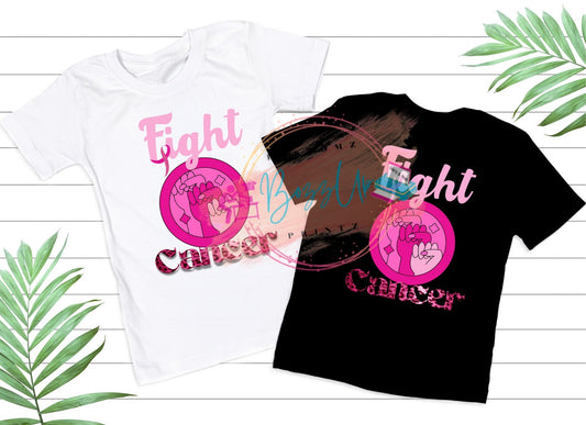 Fight Breast Cancer shirt - BozzUp Kustomz