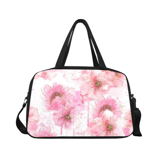 Floral Fitness Handbag-Customizable - BozzUp Kustomz