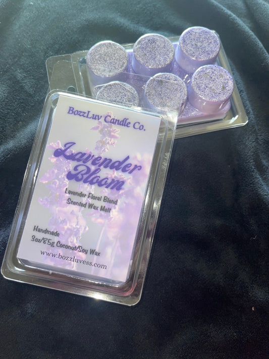 Lavender Bloom Scented Wax Melts - BozzUp Kustomz