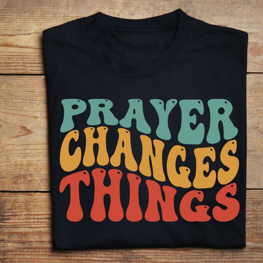 Prayer Changes Children's T-Shirt - BozzUp Kustomz