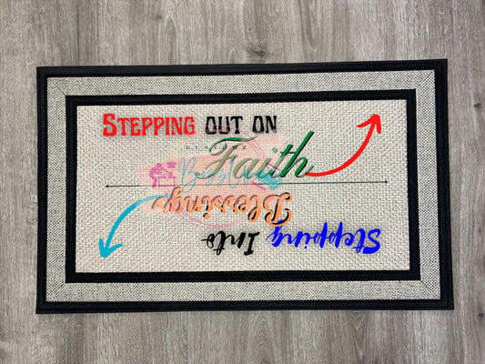 Stepping out/into Door Mat - BozzUp Kustomz 